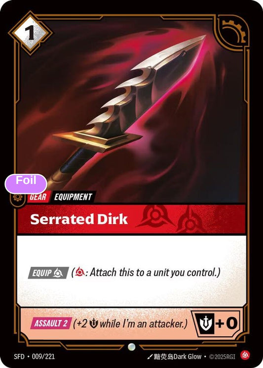 Serrated Dirk