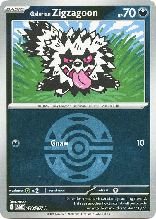 Galarian Zigzagoon (Dusk Ball)