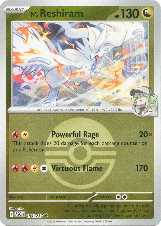 N's Reshiram (Poke Ball)