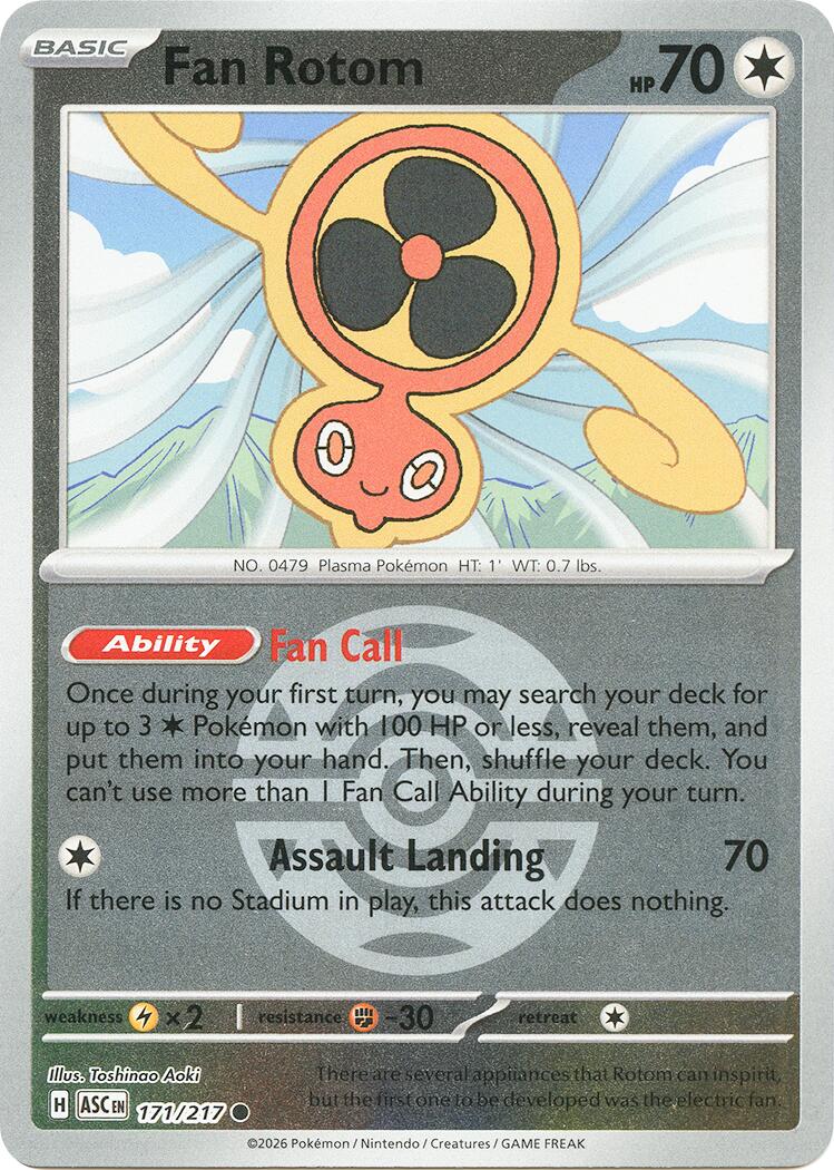 Fan Rotom (Dusk Ball)