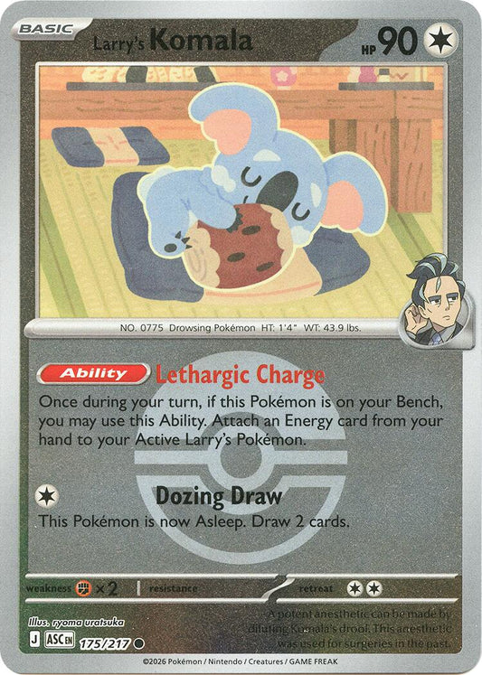 Larry's Komala (Poke Ball)