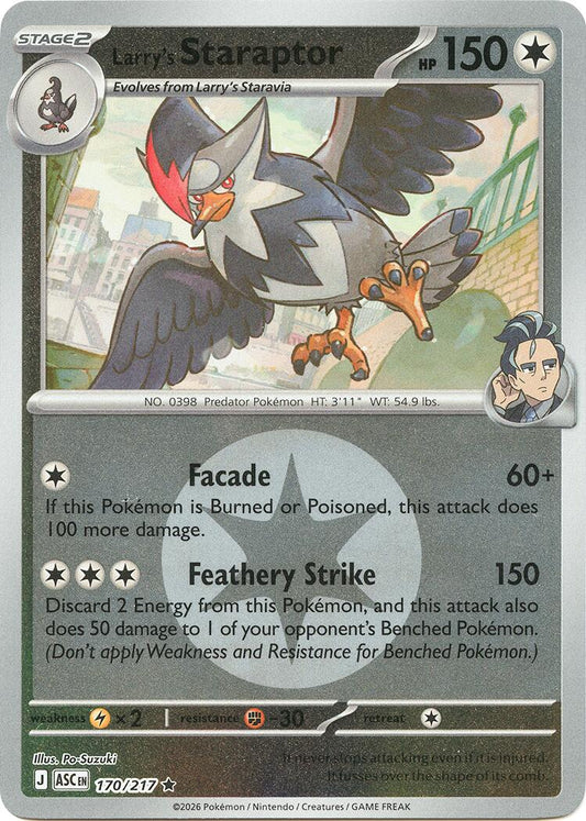 Larry's Staraptor (Energy Symbol Pattern)