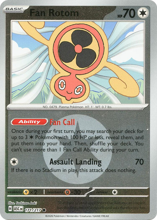 Fan Rotom (Energy Symbol Pattern)