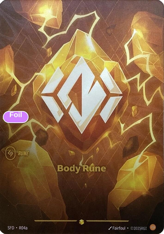 Body Rune (R04a)