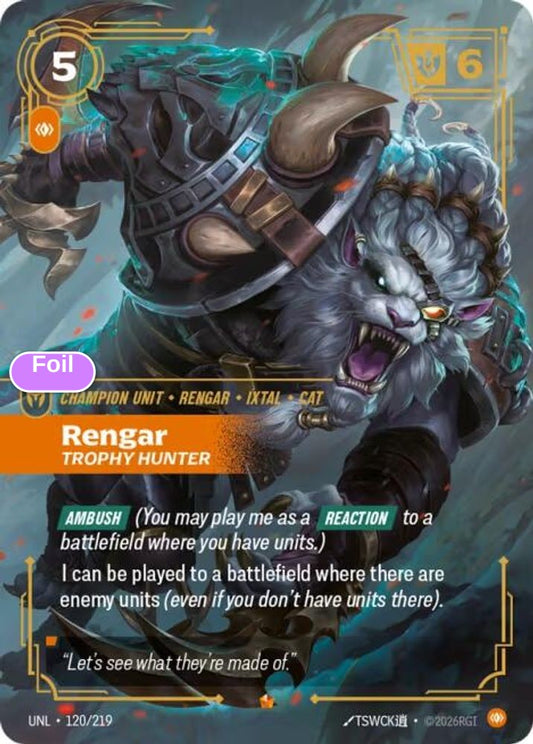 Rengar - Trophy Hunter