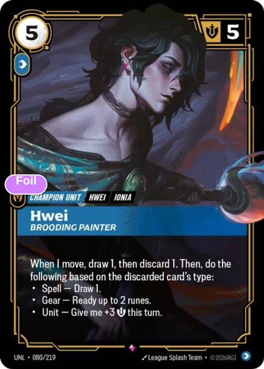 Hwei - Brooding Painter