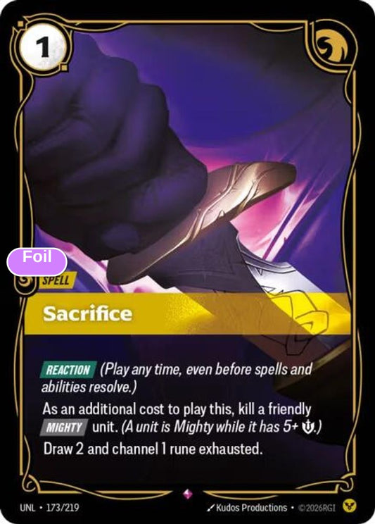 Sacrifice
