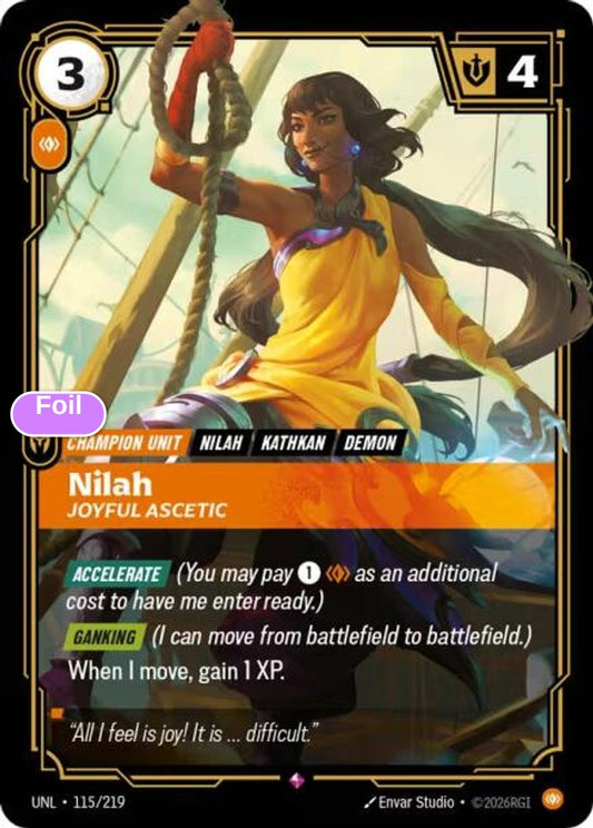 Nilah - Joyful Ascetic