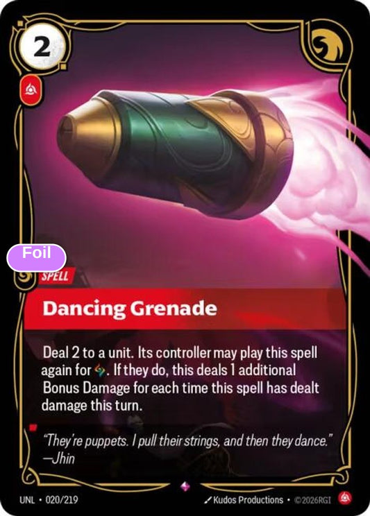 Dancing Grenade