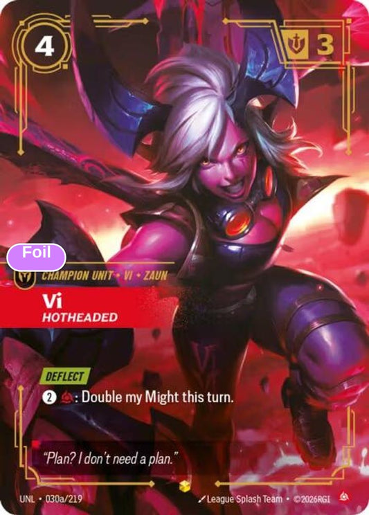 Vi - Hotheaded (Alternate Art)