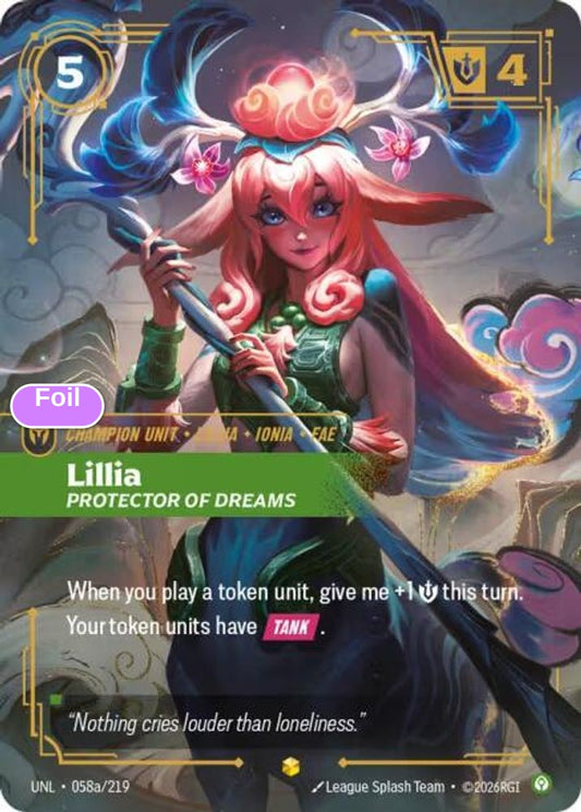 Lillia - Protector of Dreams (Alternate Art)