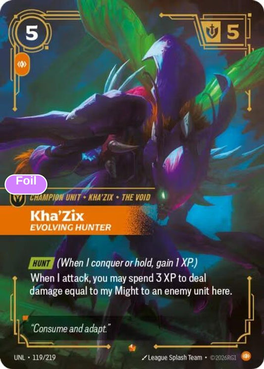 Kha'Zix - Evolving Hunter