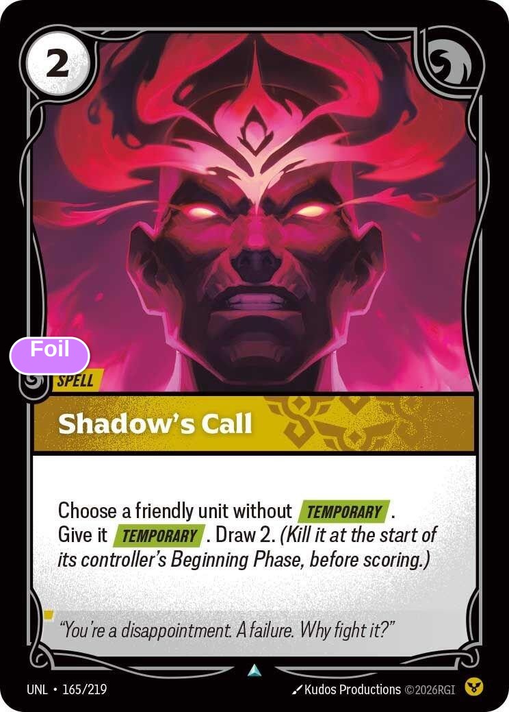 Shadow's Call