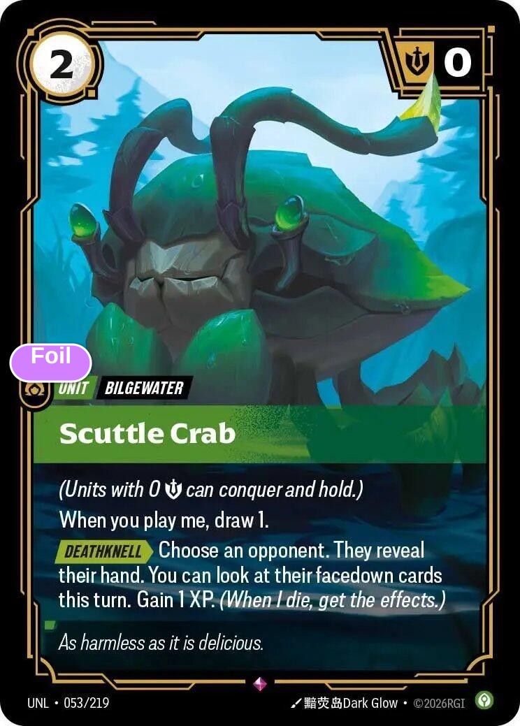Scuttle Crab