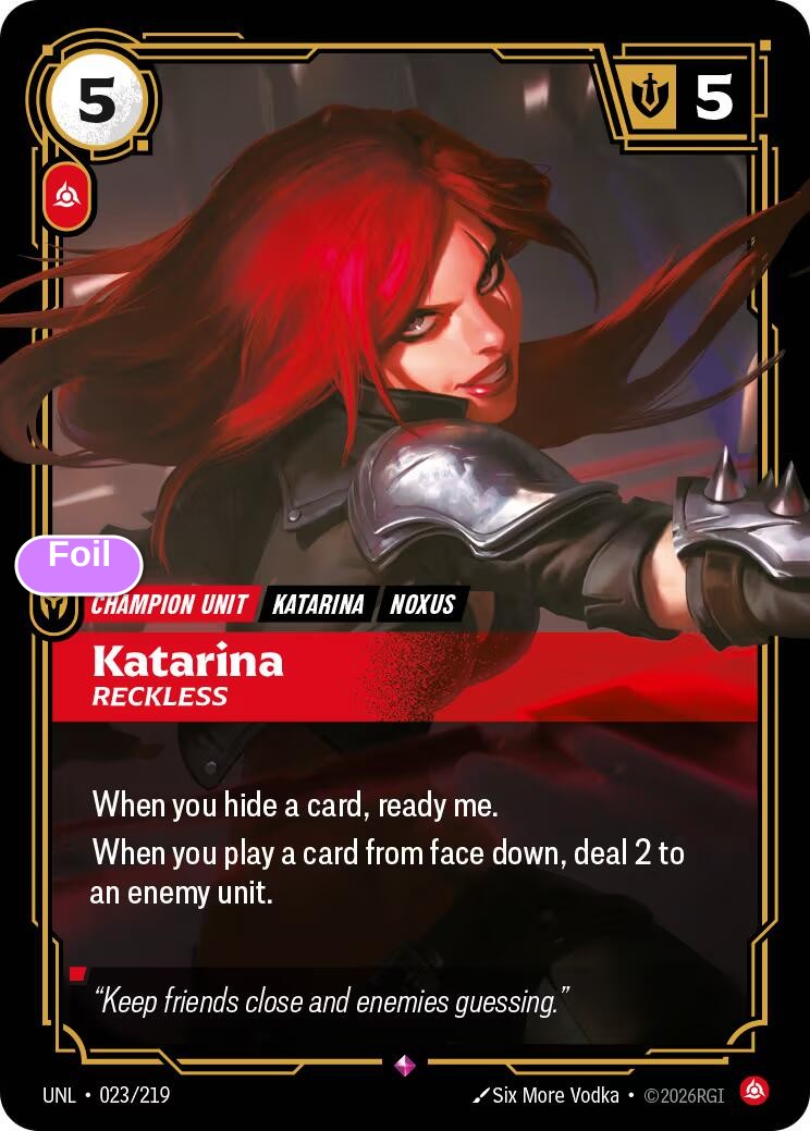 Katarina - Reckless