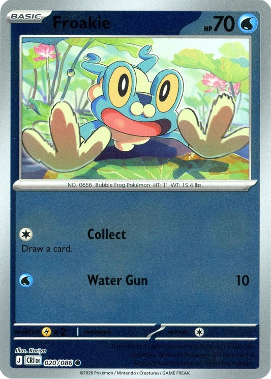 Froakie - 020/086