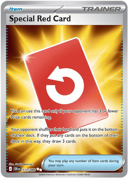 Special Red Card - 113/086