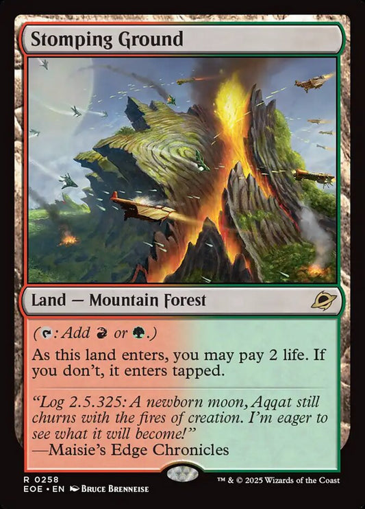 Magic: The Gathering Single - Stomping Ground R 0258