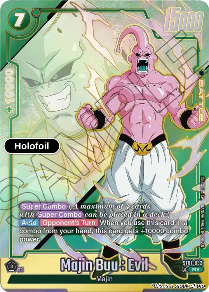 Majin Buu : Evil - ST01-032 (Alternate Art)