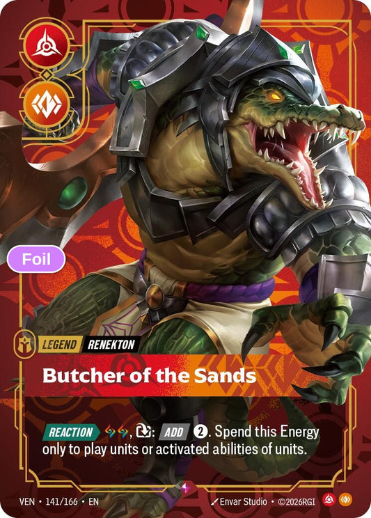 Renekton, Butcher of the Sands