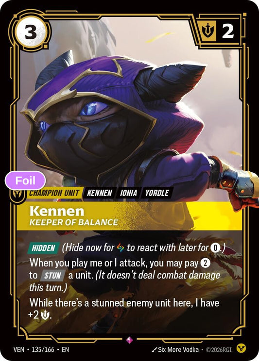 Kennen, Keeper of Balance