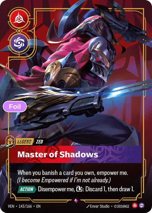 Zed, Master of Shadows