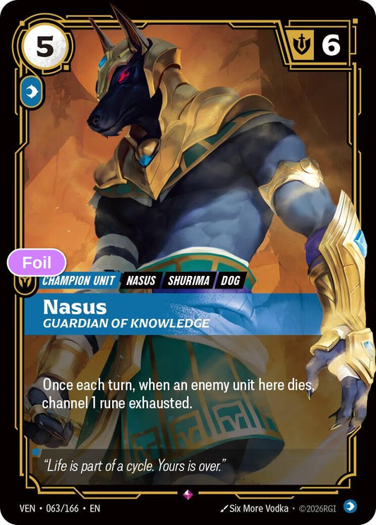 Nasus, Guardian of Knowledge