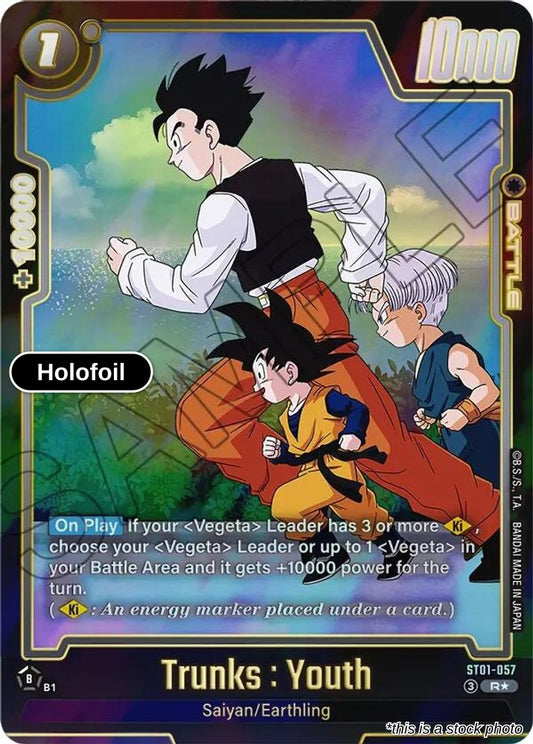 Trunks : Youth - ST01-057 (Alternate Art)
