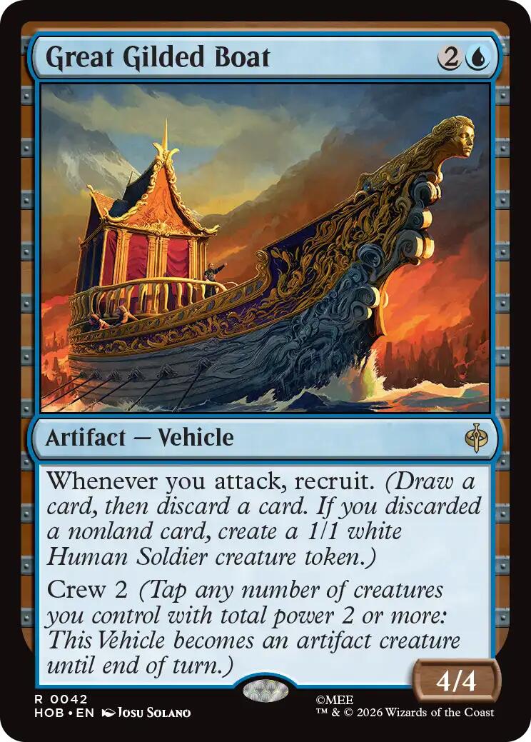 Great Gilded Boat