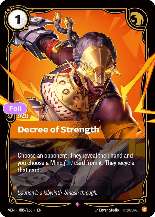 Decree of Strength