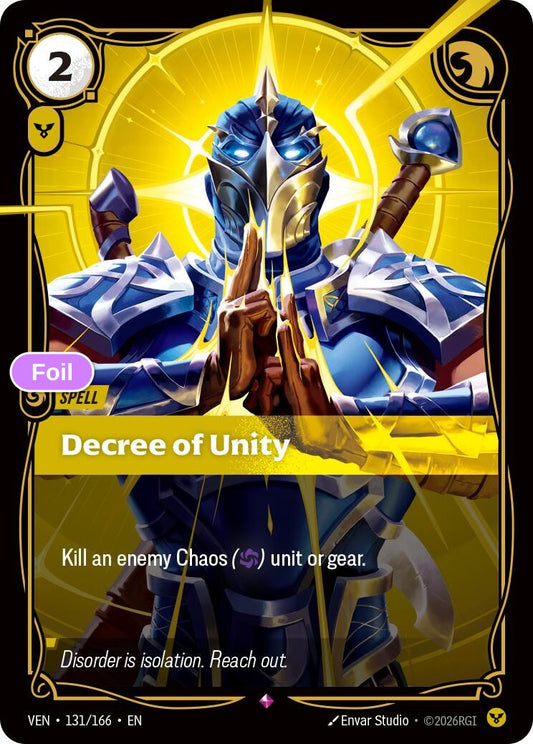 Decree of Unity