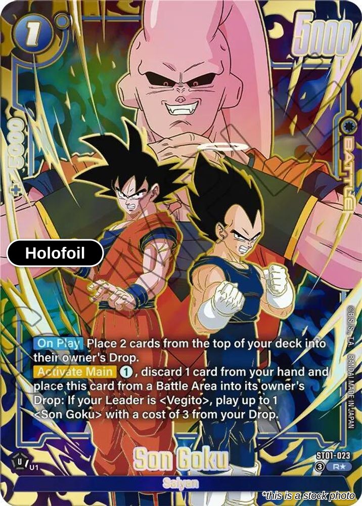 Son Goku - ST01-023 (Alternate Art)