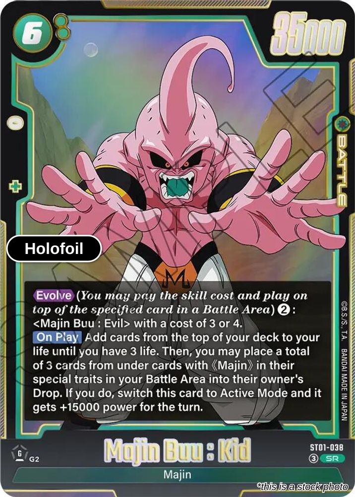 Majin Buu : Kid - ST01-038