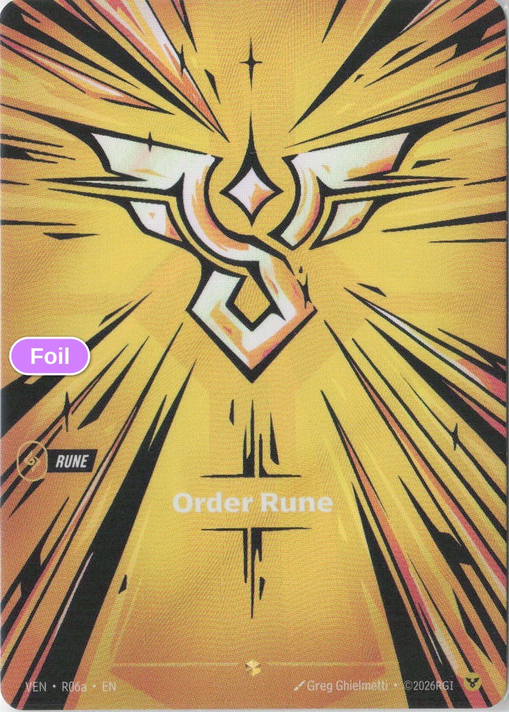 Order Rune (R06a)