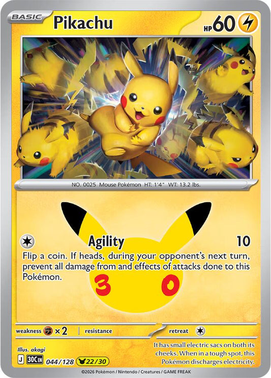 Pikachu - 044/128