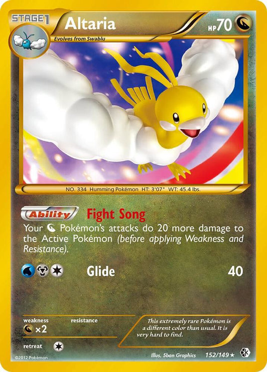 Pokemon TCG: Altaria 152/149 - Boundaries Crossed (BCR)