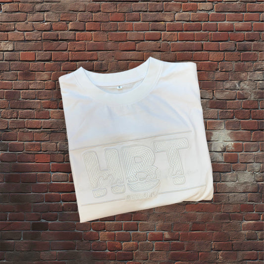 HBT Collectables: Streetwear Tee - Pearl White (S-5XL)