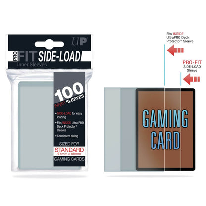 ULTRA PRO PRO-Fit Standard Side Load Deck Protectors 100ct