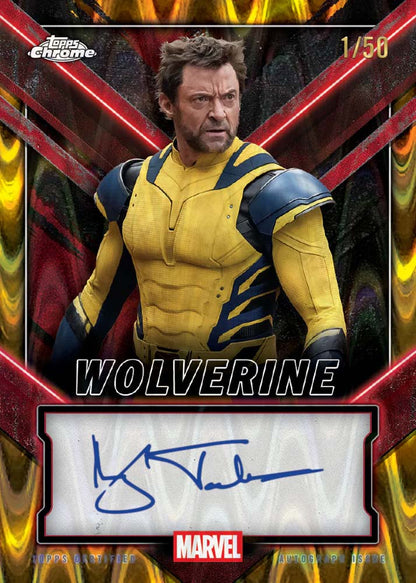 Topps Marvel Deadpool Chrome 2025 Value Box
