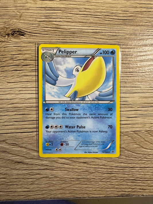 Pelipper Uncommon XY - Roaring Skies 19/108 NM