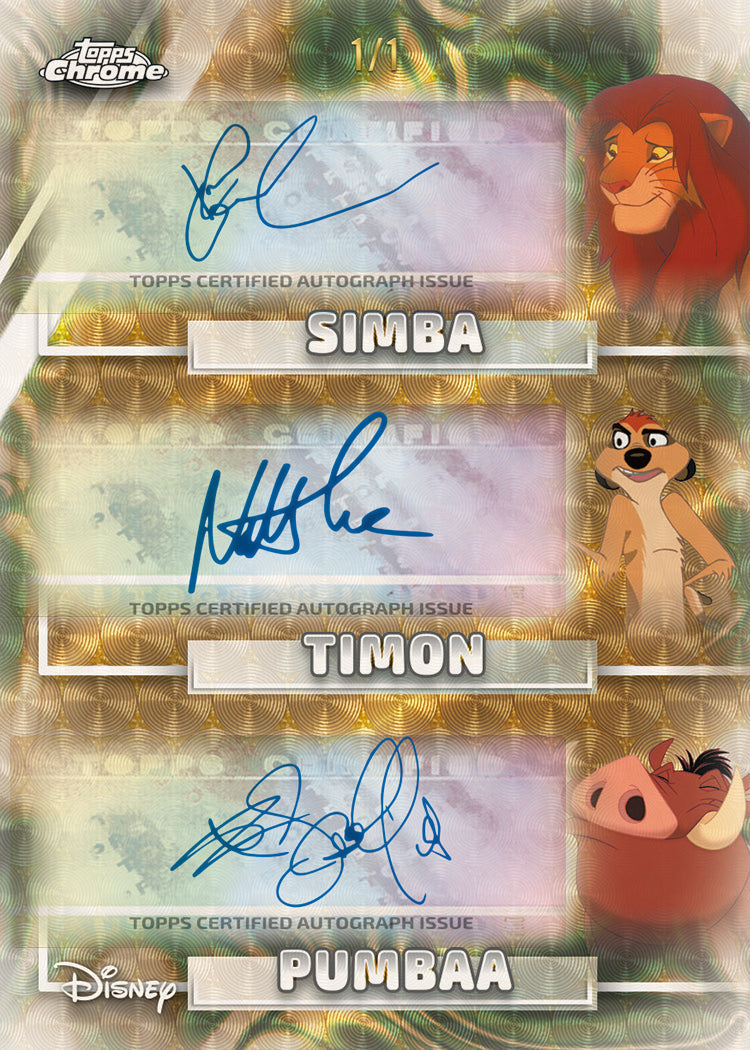 2026 Topps Chrome® Disney - Value Box