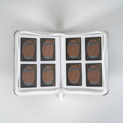 HBT Collectables: Premium 4 Pocket Binder (Black/White) - PREORDER
