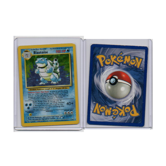 Pokemon TCG Single: Blastoise 2/102 Base Set (LP-MP)