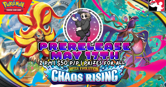 Event Ticket: Pokemon TCG - Chaos Rising PRERELEASE (17th May 2026)