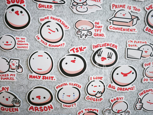 Cindryshoo: DEGGS VINYL STICKER