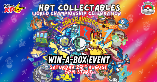 Event: Pokemon World's Celebration - WIN-A-BOX (29/08/2026)