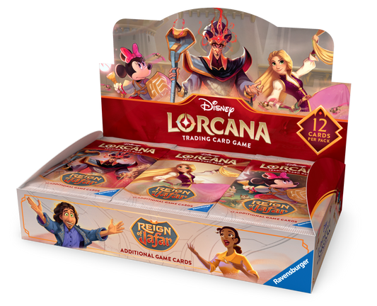 Disney Lorcana: Reign of Jafar Sealed Booster Box (24 packs)