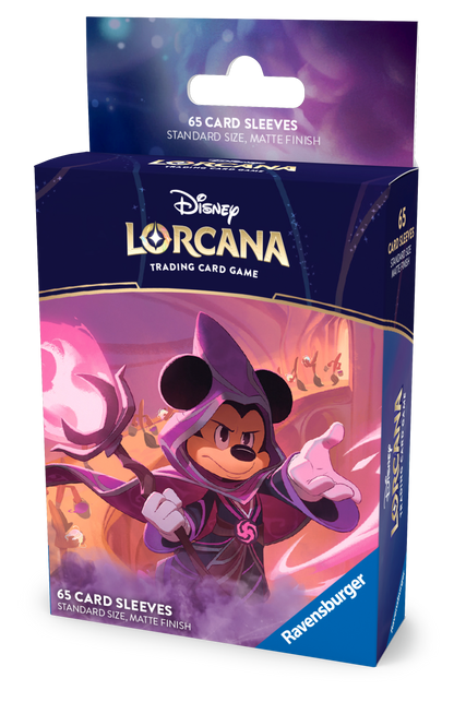 Disney Lorcana: Reign of Jafar Card Sleeves - Mickey or Tinkerbell