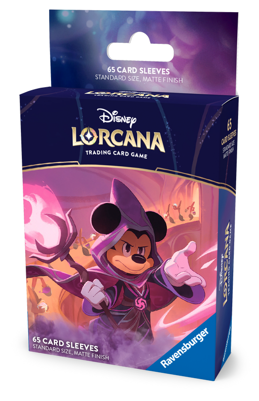 Disney Lorcana: Reign of Jafar Card Sleeves - Mickey or Tinkerbell