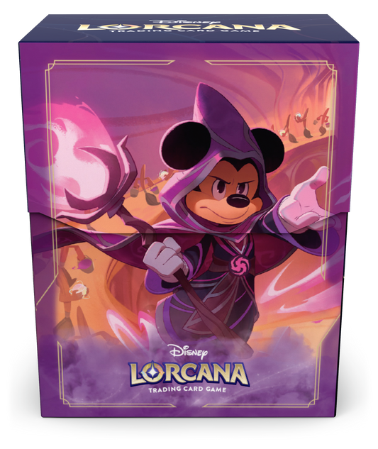 Disney Lorcana: Reign of Jafar Deck Cases/Boxes - Mickey or Tinkerbell